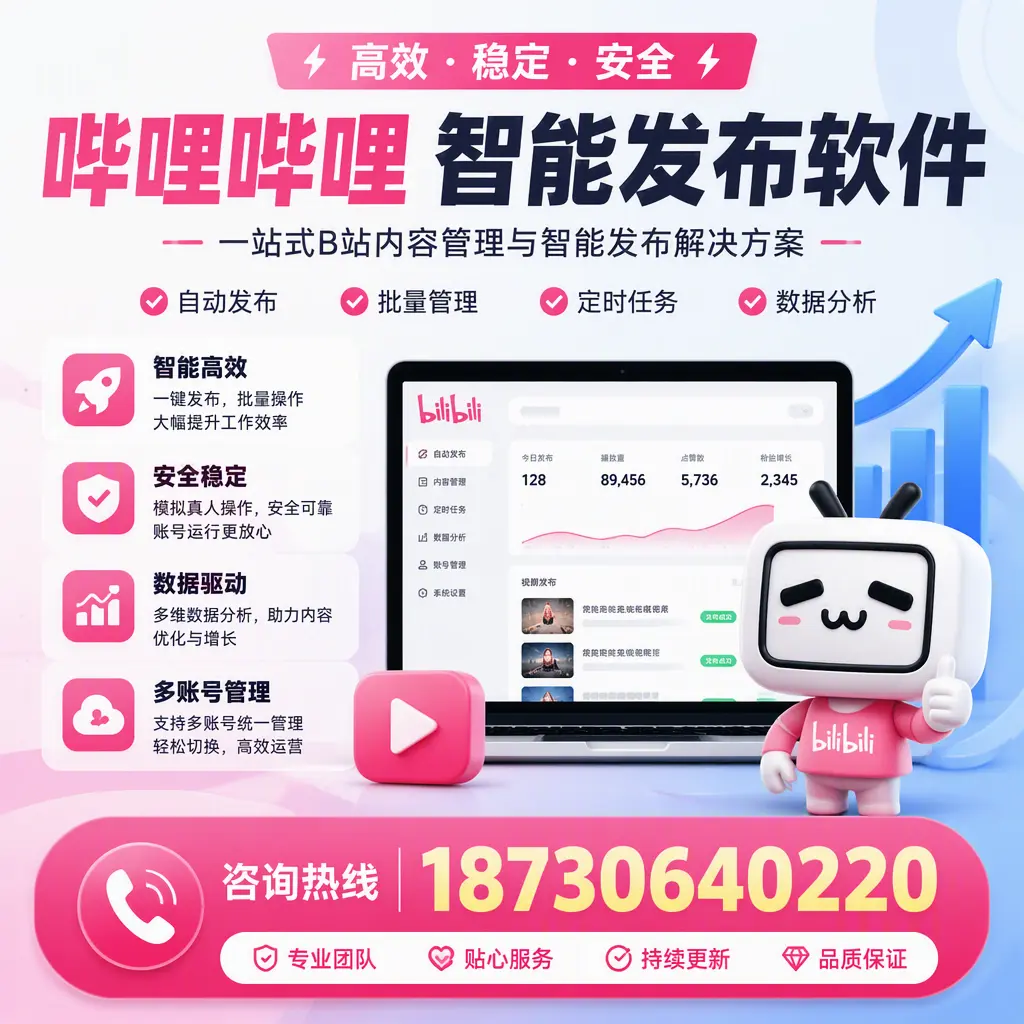 哔哩哔哩智能发布软件适用场景分析：在 南阳 的最佳实践